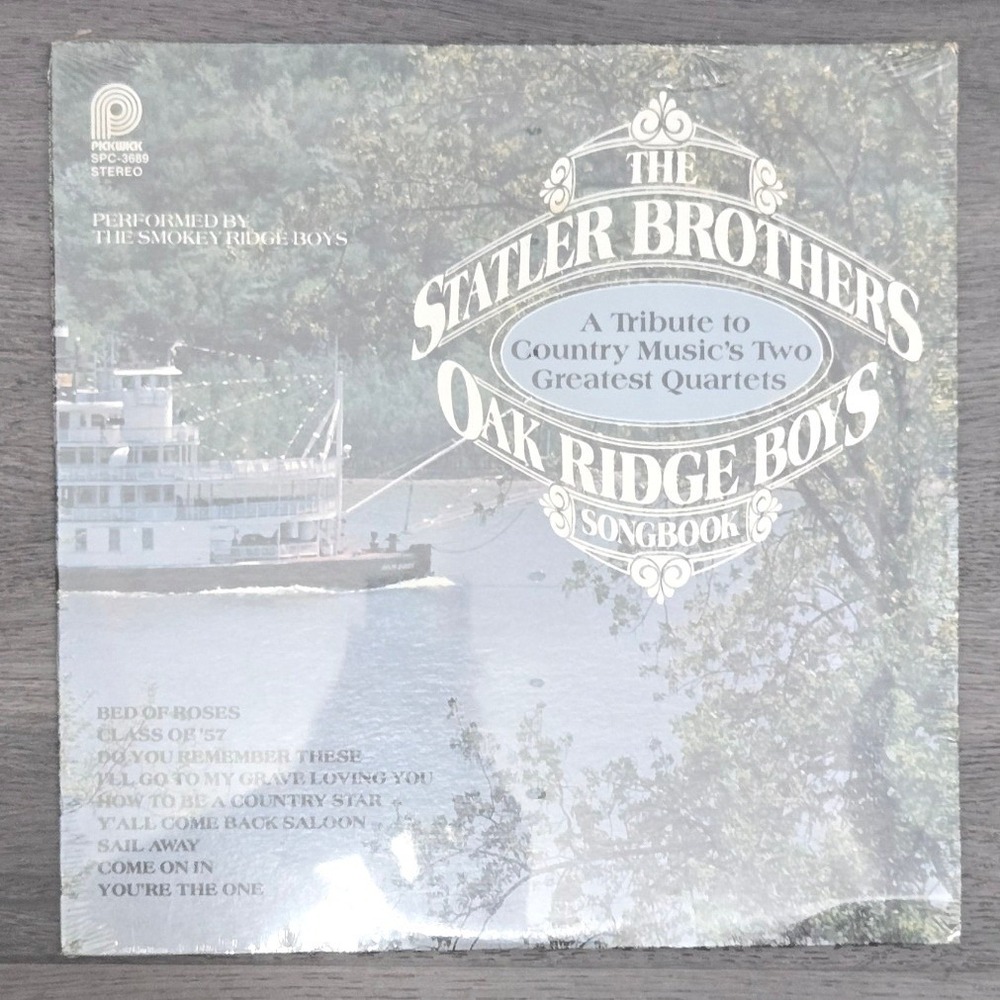 Statler Brothers Oak Ridge Boys Songbook Smokey Ridge Boys Vinyl LP Sealed